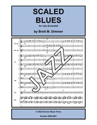 Scaled Blues Jazz Ensemble sheet music cover Thumbnail